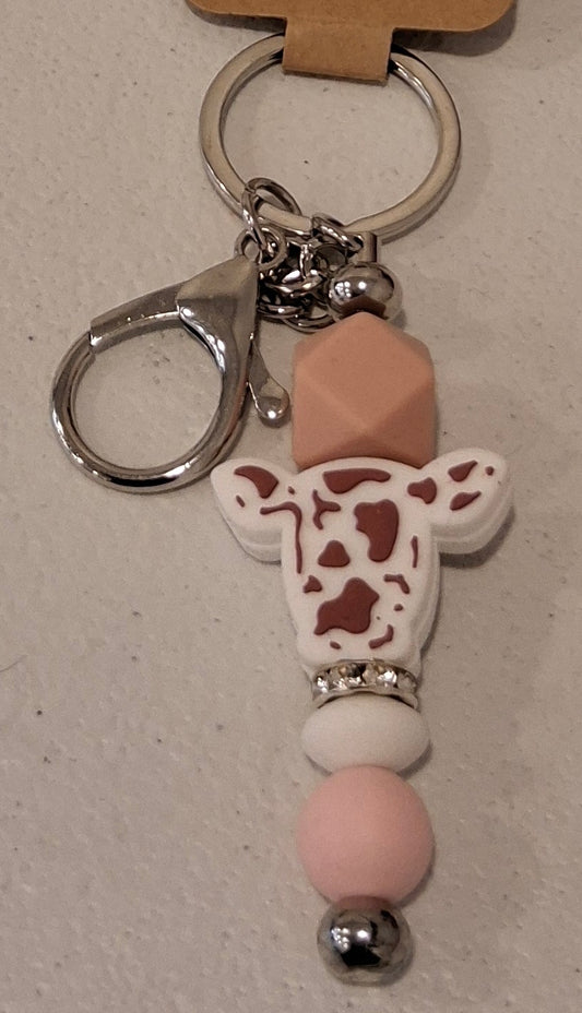 Highland Cow Keychain 2