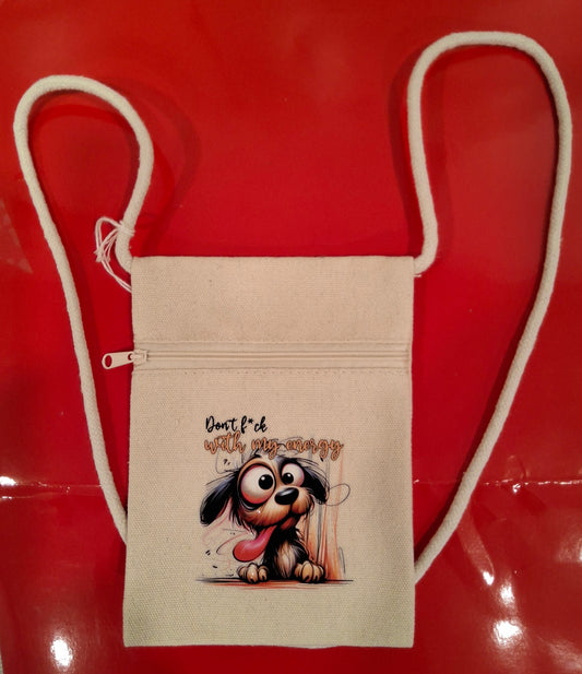 Energy small canvas crossbody