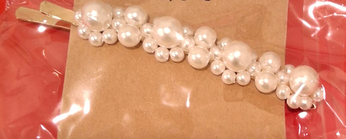 Pearl Barrette 3